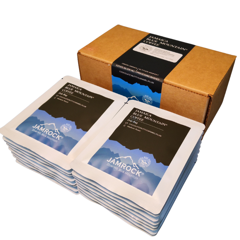 Jamrock Blue Mountain Single Serve Drip Bag Coffee (10g x 8 Bags)