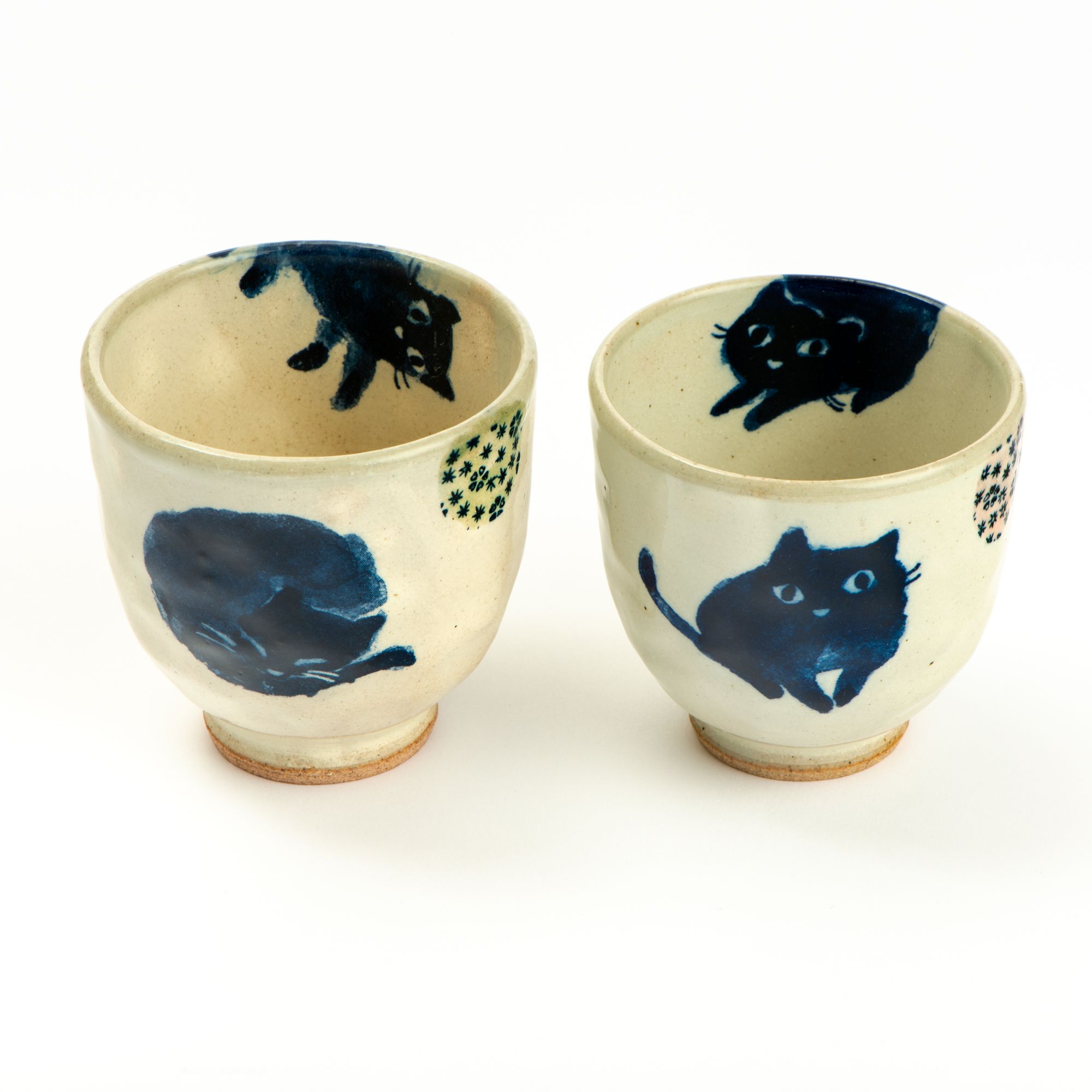 TOUGA Cat Mari Japanese Tea Cup - Small