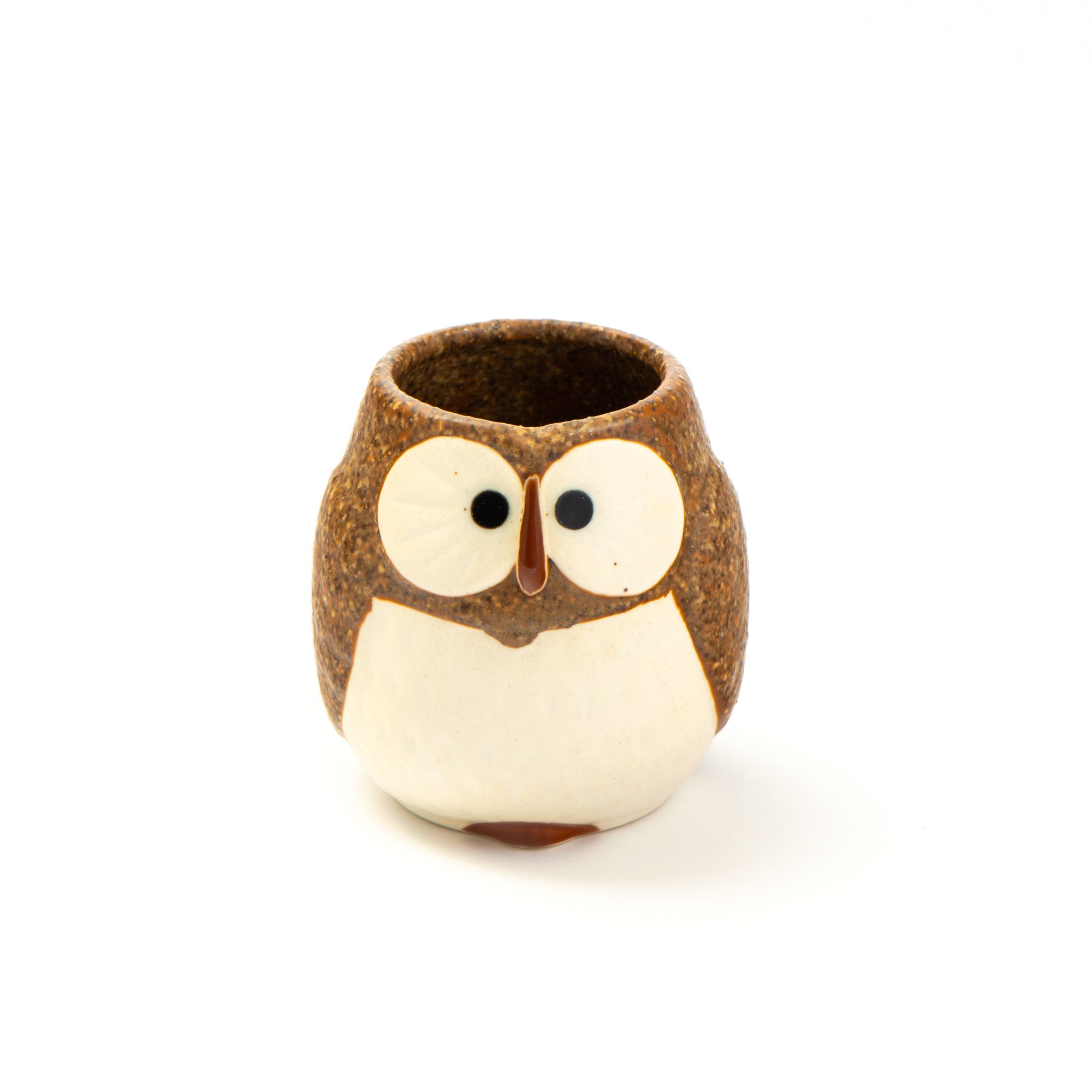 TOUGA Owl Japanese Tea Cup
