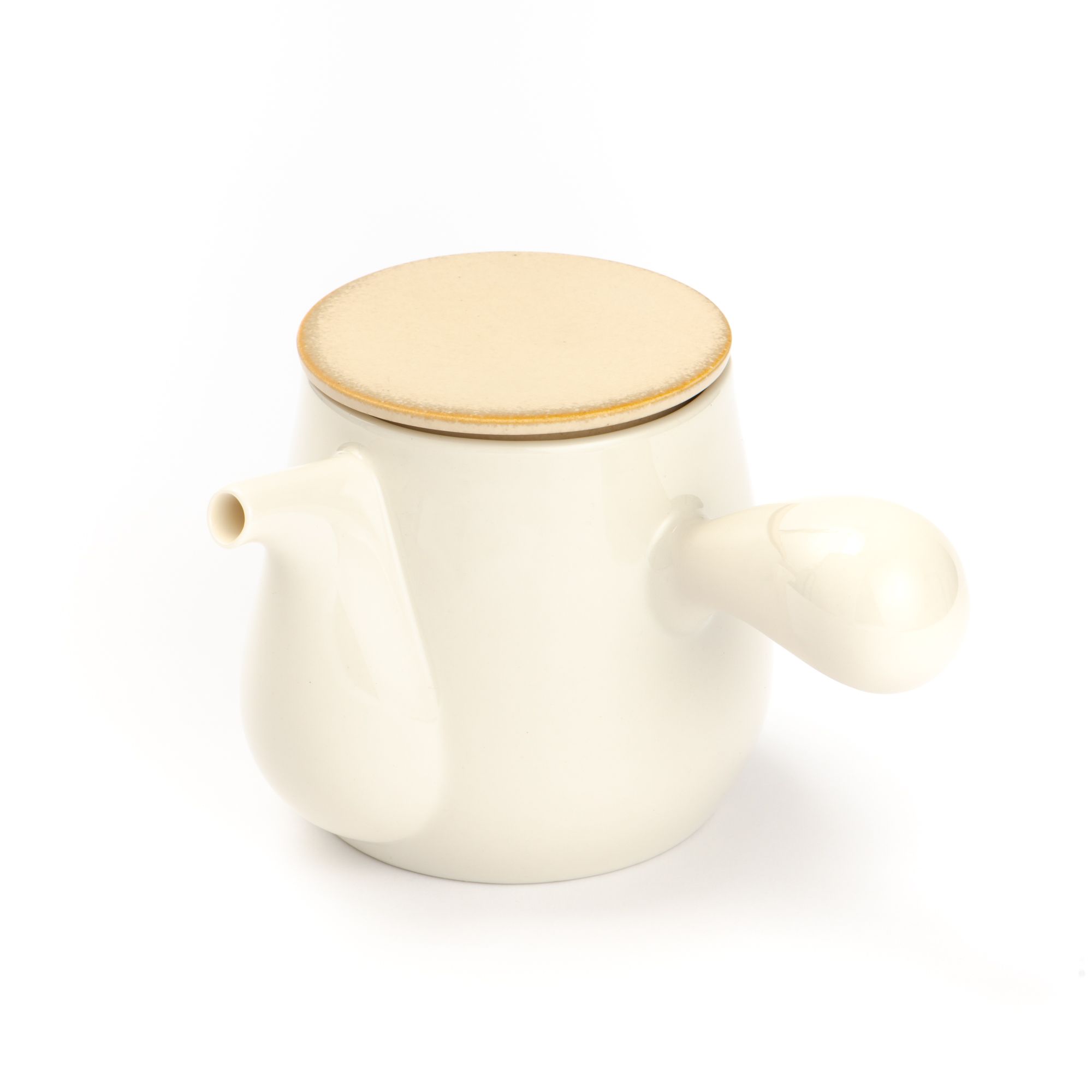 Cierto Bico Japanese Mino Ware Coffee Kettle / Tea Pot - Vanilla White