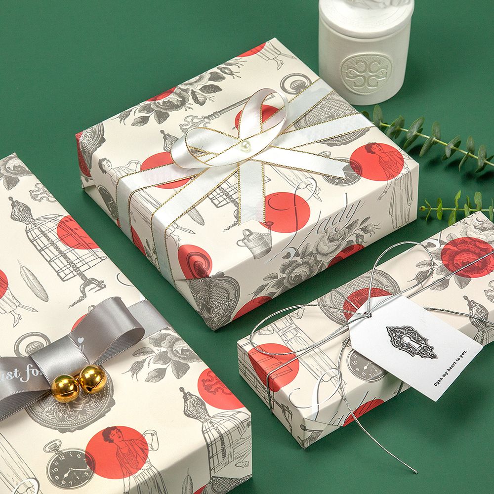 Paper Park Gift Wrapping Paper_Lady