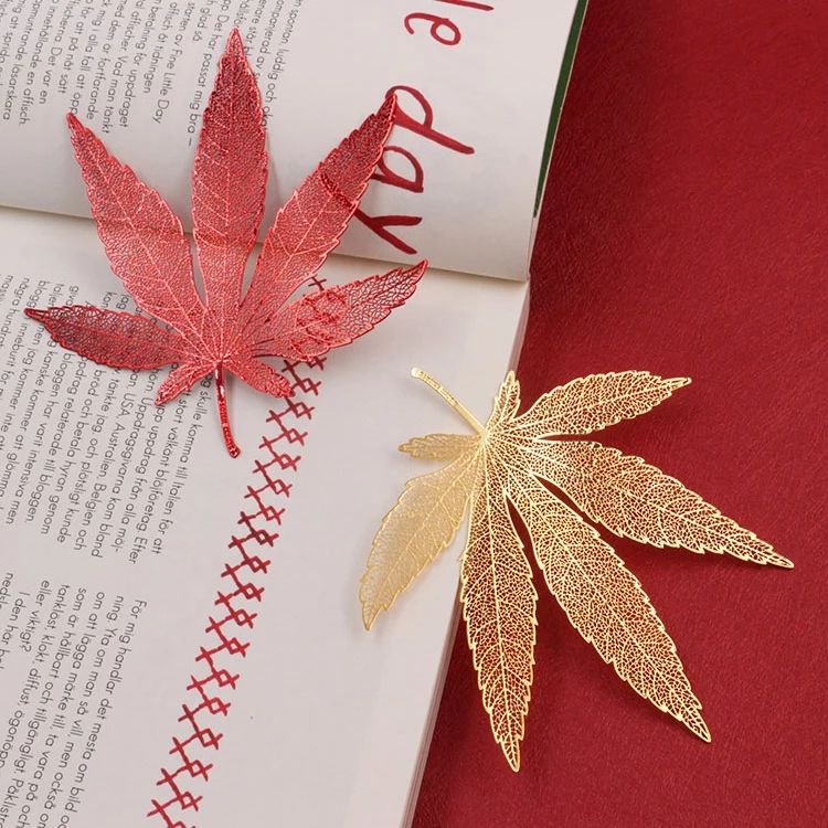 Maple Leaves Bookmark (2-piece gift box)
