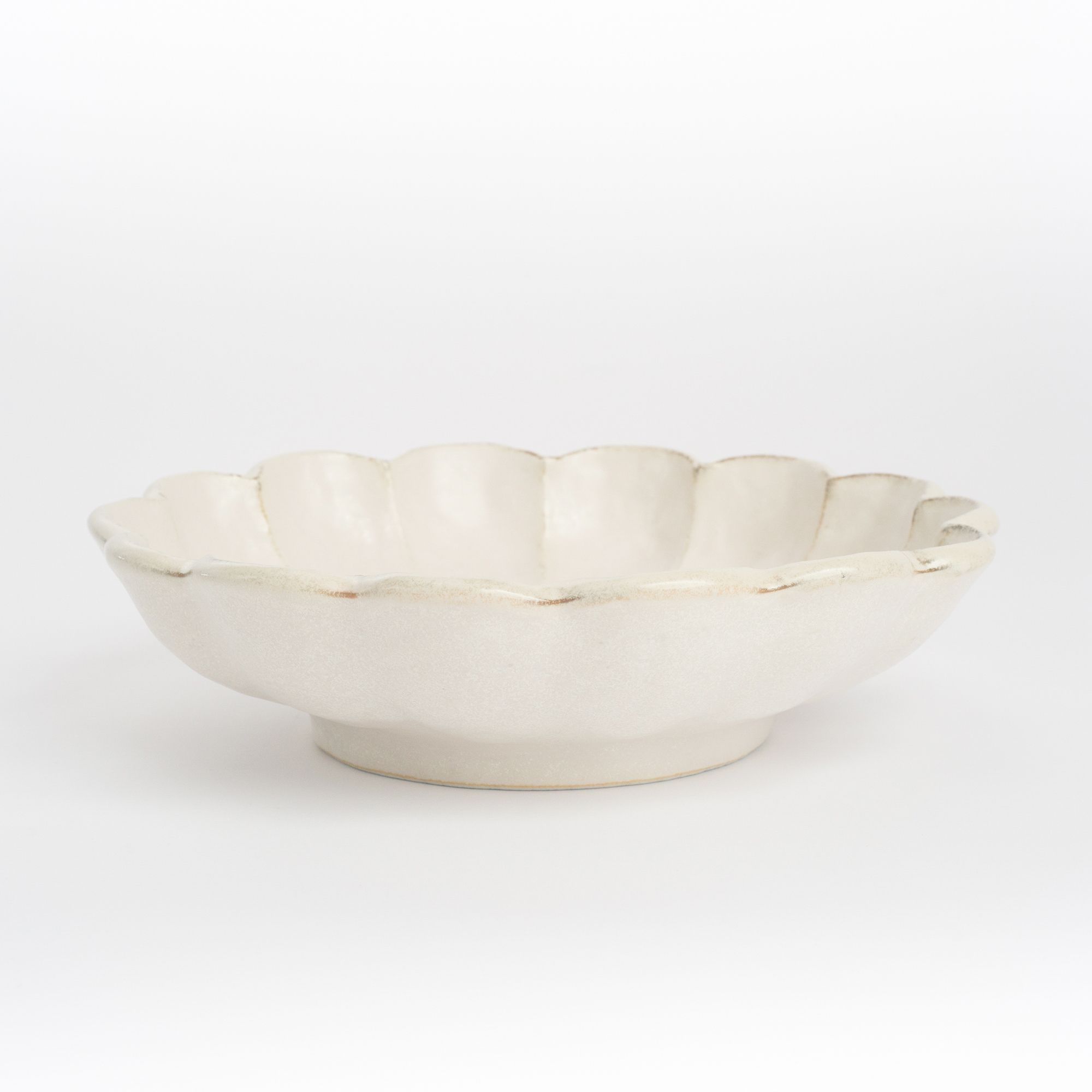 Mino Ware Kohyo Rinka Bowl - 24.5cm