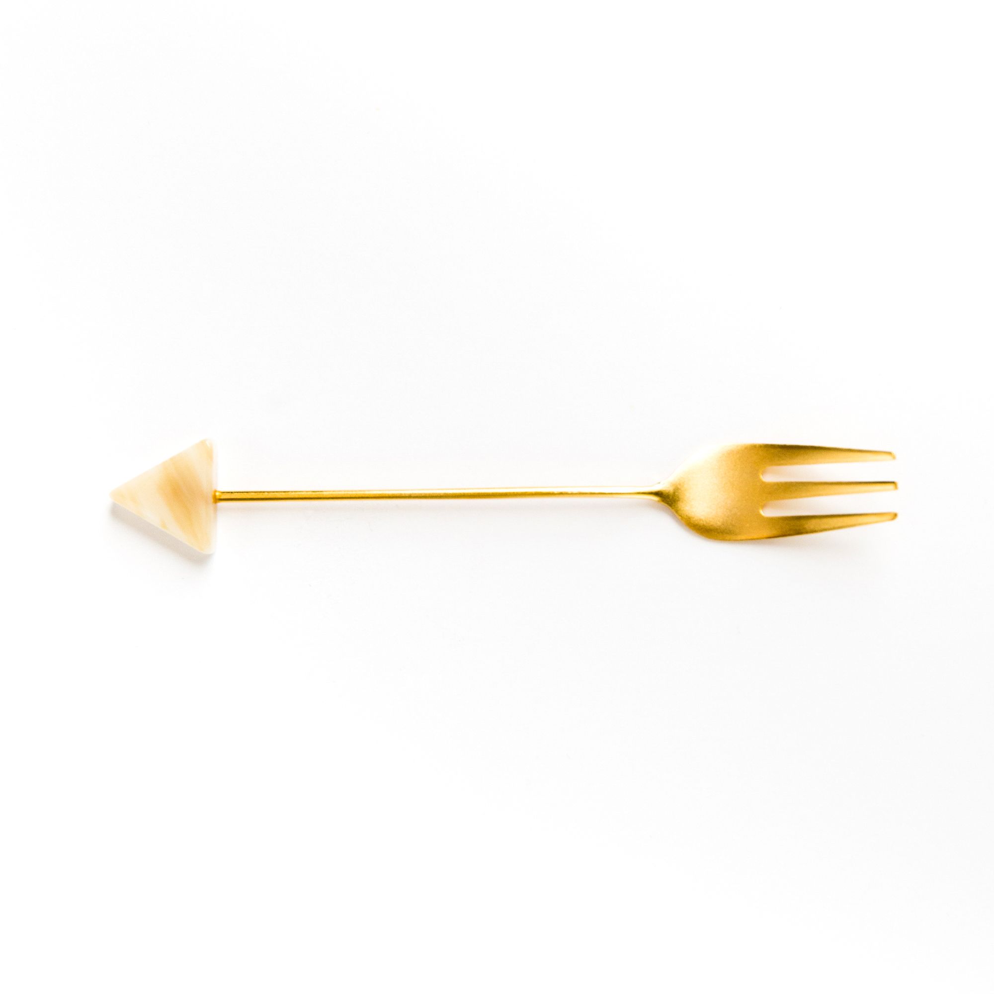 Tsubamesanjo Acrylic Cutlery Block - Fork - White