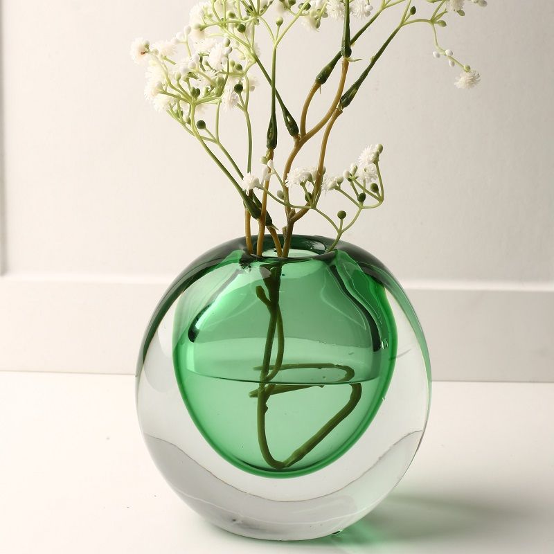 Modern Light Luxury Glass Vase Ornaments