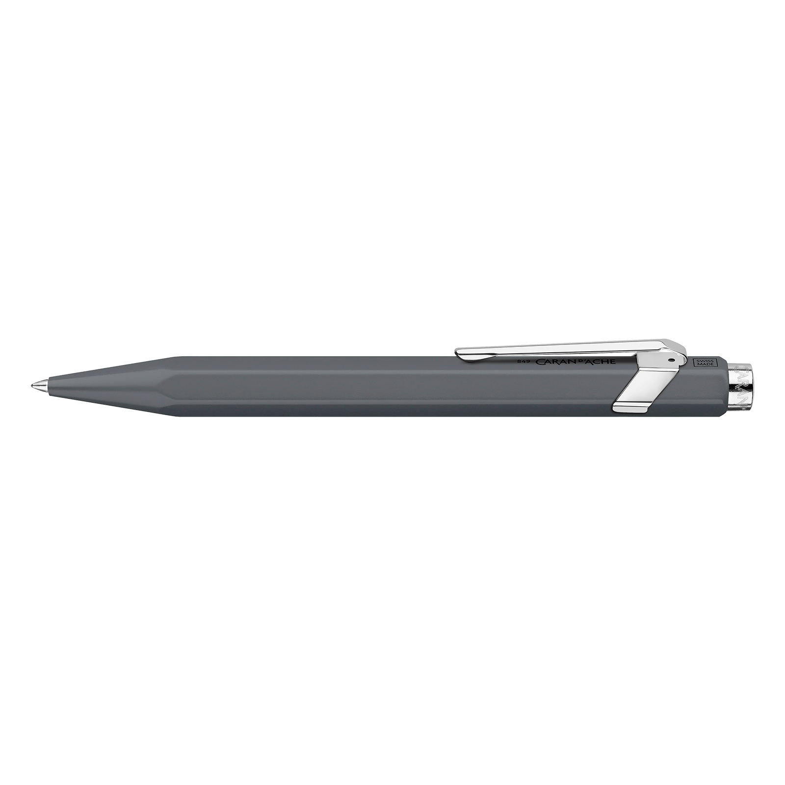 Caran d'Ache Rollerball Pen Collection with Tin Giftbox - Grey