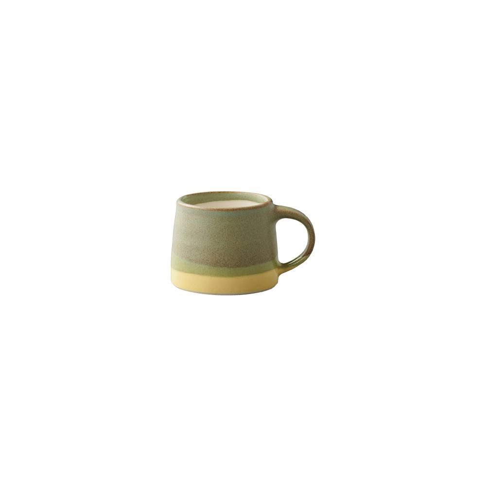 KINTO SLOW COFFEE STYLE SPECIALTY Mug 110ml-Moss Green x Yellow