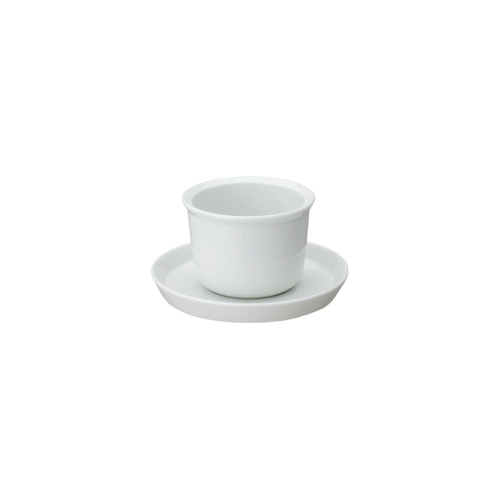 KINTO LEAVES TO TEA Cup & Saucer-160ml-White