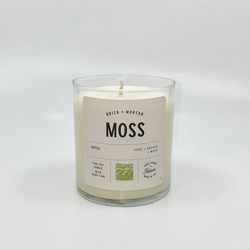 Brick+Mortar Moss Scented Candle