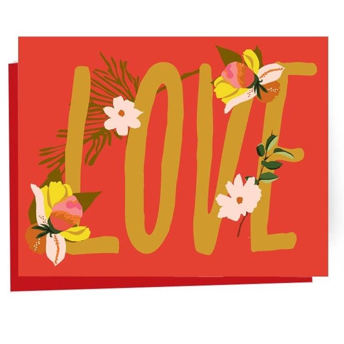 Elizabeth Grubaugh Big Love Note Card-Single Note Cards