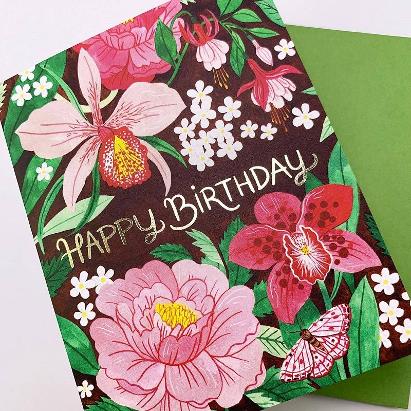 Oana Befort TROPICAL BIRTHDAY | Birthday Card