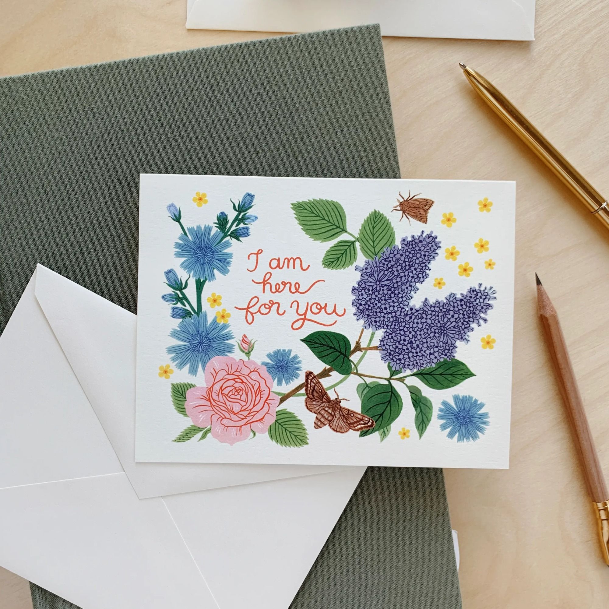 Oana Befort I AM HERE FOR YOU | Get Well Card