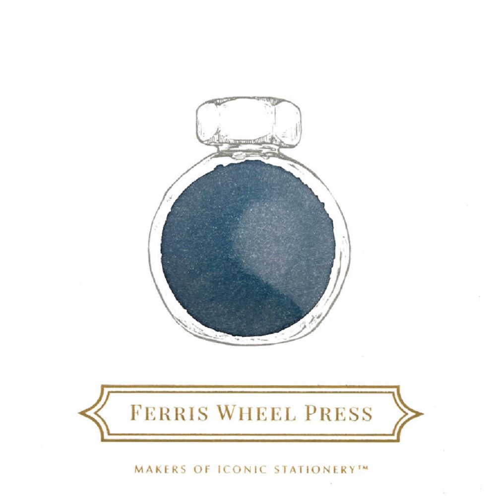 Ferris Wheel Press 85ml Bottled Fountain Pen Inks - Storied Blue