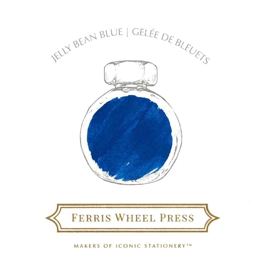 Ferris Wheel Press 38ml Bottled Fountain Pen Inks - Jelly Bean Blue