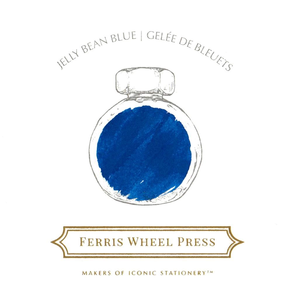 Ferris Wheel Press 85ml Bottled Fountain Pen Inks - Jelly Bean Blue