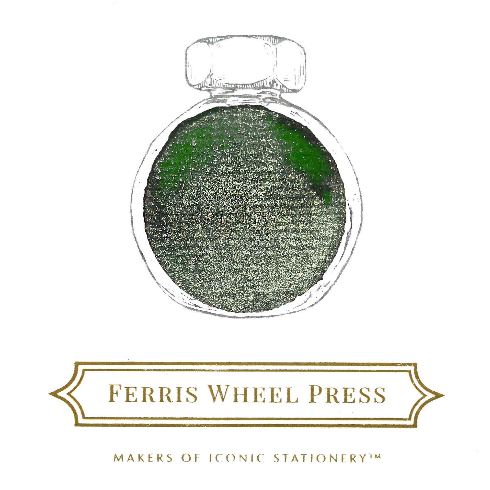 Ferris Wheel Press Curious Collaborations Series - Fête Chinoise - Moonlit Jade