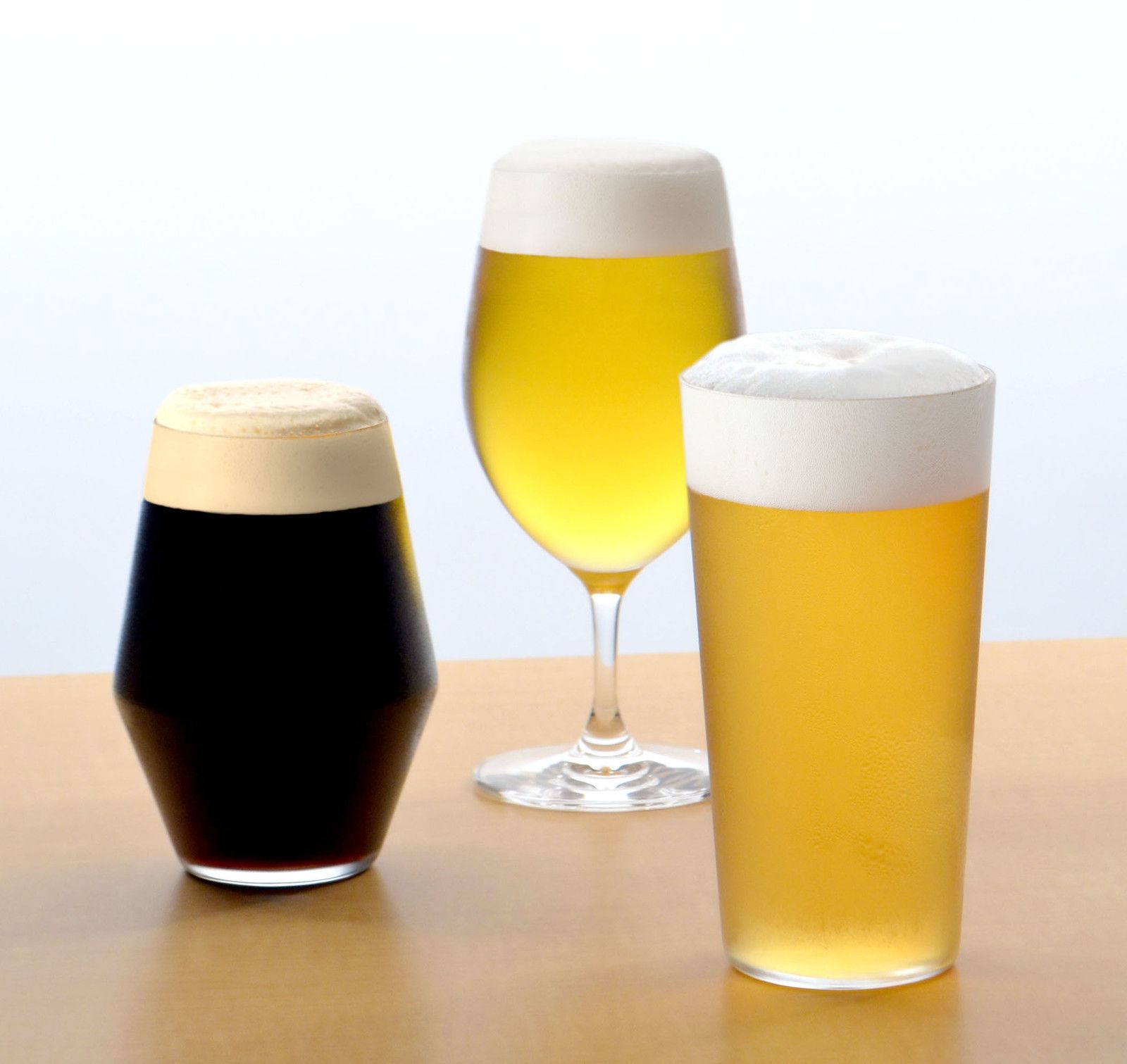 KIMOTO GLASS TOKYO Beer Glasses Set (3 pcs / set)