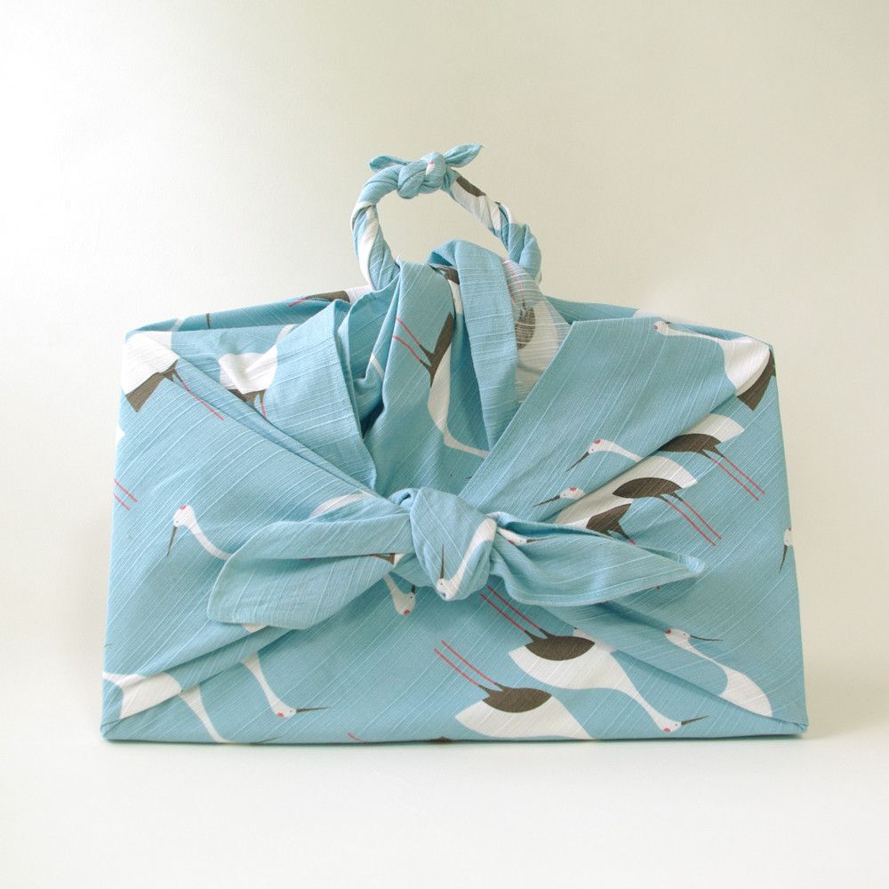 Furoshiki Wrapping Cloth - Crane
