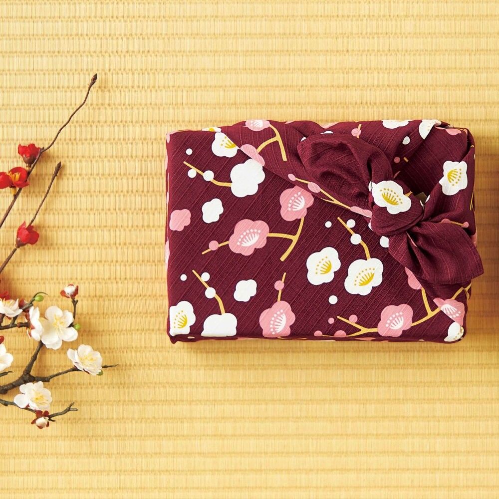 Furoshiki Wrapping Cloth 70x70cm - Plum