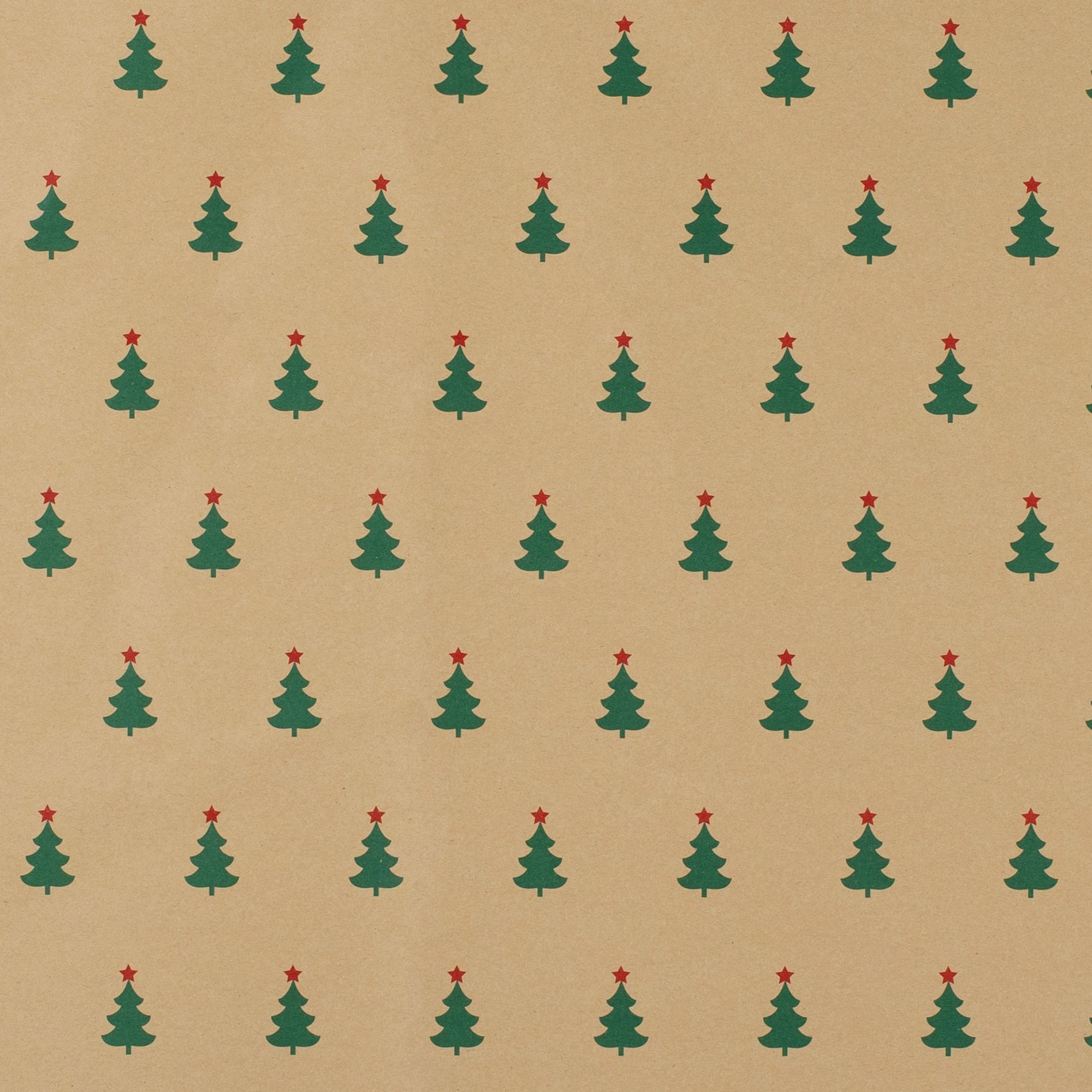 Jiemi Christmas Wrapping Paper_Christmas Tree_Kraft Paper