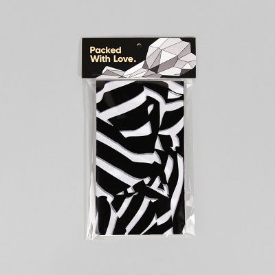 Paperplay Tissue Paper-Black Zebra