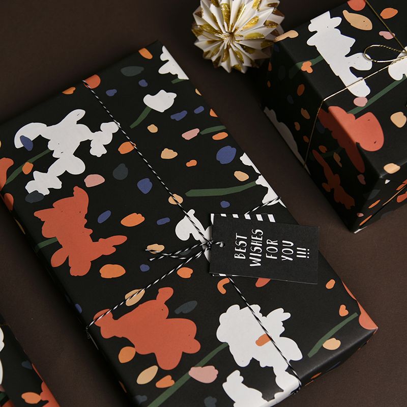 Paperplay Gift Wrapping Paper-Wild Dance