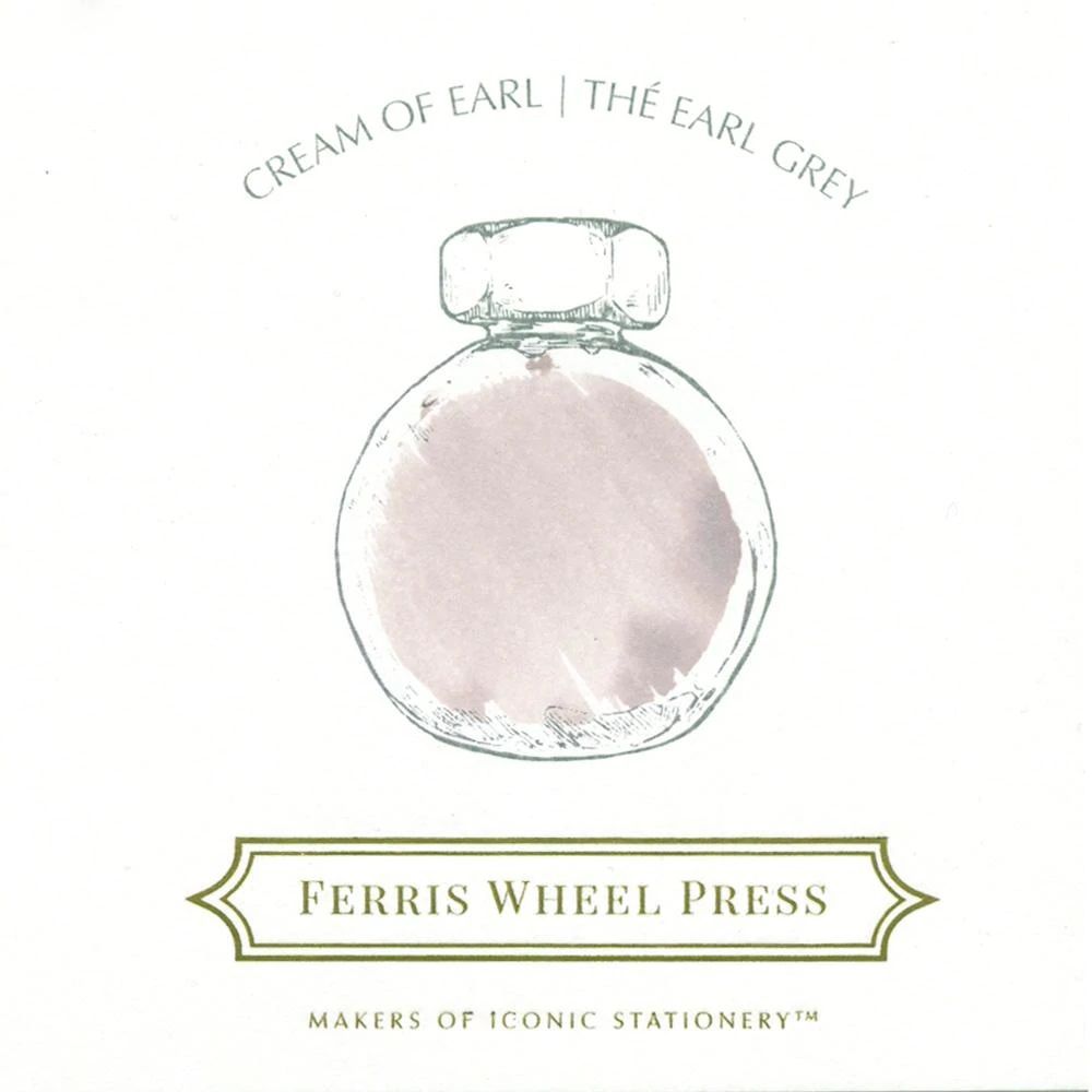 Ferris Wheel Press 38ml Bottled Fountain Pen Inks - Cream of Earl