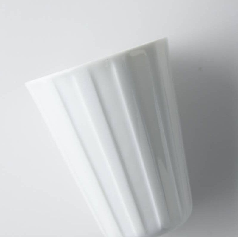 Honoka Multiple Use Mino Ware (Height 9.8cm)-Stripe