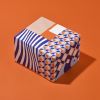 Buy Paperplay Gift Wrapping Paper - Orange and Blue Contrast Color Geometric Splicing for only $4.00 in Products, Gifting Supply, Wrapping Material, Wrapping Paper, Bright and Modern at Main Website Store - CA, Main Website - CA
