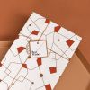 Buy Paperplay Gift Wrapping Paper - Red Gold Dotted Line for only $4.00 in Products, Gifting Supply, Wrapping Material, Wrapping Paper, Bright and Modern at Main Website Store - CA, Main Website - CA