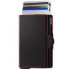 Buy Secrid Twinwallet Perforated - Black Red for only $160.00 in Shop By, By Occasion (A-Z), By Festival, By Recipient, Birthday Gift, Congratulation Gifts, ZZNA-Retirement Gifts, JAN-MAR, OCT-DEC, APR-JUN, ZZNA-Wedding Gifts, Anniversary Gifts, For Her, For Him, Employee Recongnition, ZZNA-Referral, ZZNA-Onboarding, Get Well Soon Gifts, Father's Day Gift, Mother's Day Gift, Teacher’s Day Gift, Thanksgiving, New Year Gifts, Christmas Gifts, Valentine's Day Gift, Men's Wallet, Women's Wallet, By Recipient, For Him, For Her at Main Website Store - CA, Main Website - CA