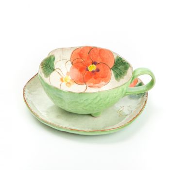 Yuzuriha Matsumoto Everyday Flower Flower Coffee Cup Plate