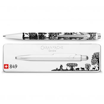 Caran d'Ache Popline Totally Swiss Collection with Tin Giftbox - Paper Cut