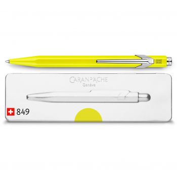 Caran d'Ache Popline Collection with Tin Giftbox - Yellow