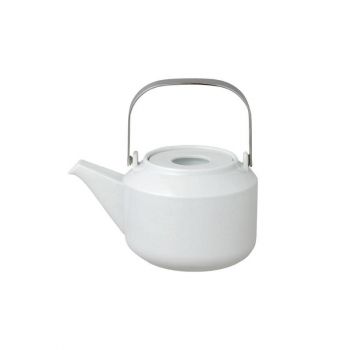 KINTO LEAVES TO TEA Teapot-600ml-White
