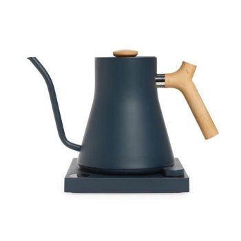 Fellow Stagg EKG Electric Pour Over Kettle - Stone Blue with Maple Handle