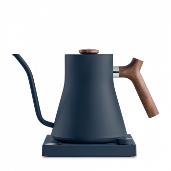 Fellow Stagg EKG Electric Pour Over Kettle - Stone Blue with Walnut Handle
