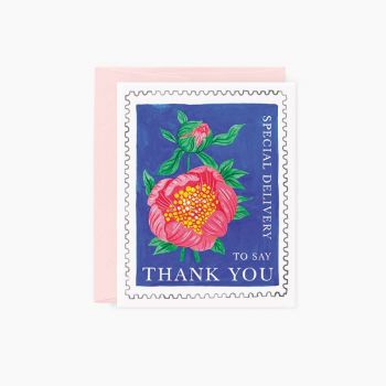 Oana Befort FLORAL STAMP | Thank You Card