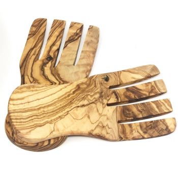 Scents and Feel Olive Wood Large Serving Hand