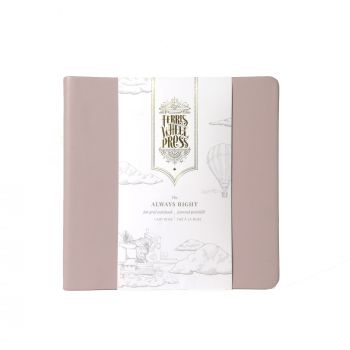 Ferris Wheel Press Always Right Fether Notebook - Lady Rose