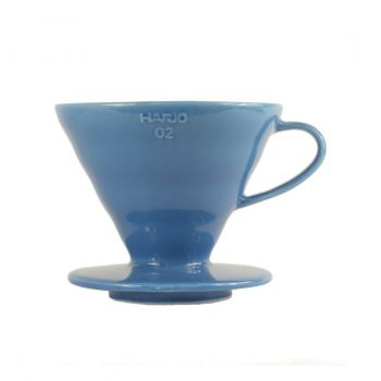 Hario V60-02 Ceramic Dripper - Turkey Blue