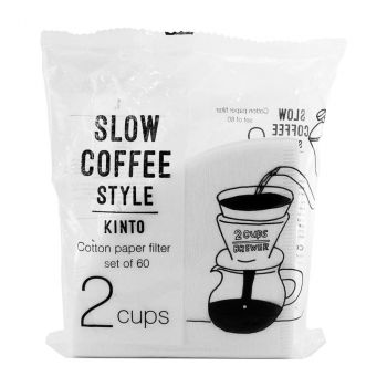 KINTO SLOW COFFEE STYLE Cotton Paper Filter - 2 Cups