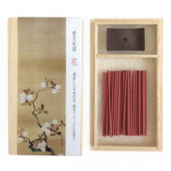 You You Ang Japanese Incense Gift Set with Incense Holder_Flower