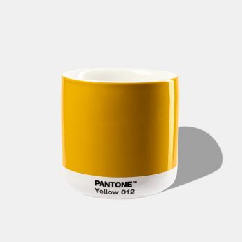 PANTONE Latte Cup 7.3oz - Yellow 012 C