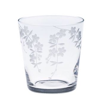 Hirota Glass Cup Sakura - 180ml