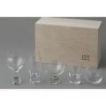 KIMOTO GLASS TOKYO Sake Cup Glass Set