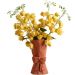 Bouquet Ceramic Vase - Orange