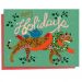 Elizabeth Grubaugh Cheetah Tea Time Holiday Card-Single Note Cards