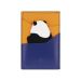 Noir Atelier Limited Edition Panda Card Holder - Orange & Indigo
