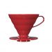 Buy Hario V60-02 Plastic Dripper - Red of Red color for only $13.50 in Shop By, By Festival, By Occasion (A-Z), OCT-DEC, APR-JUN, ZZNA-Retirement Gifts, Congratulation Gifts, ZZNA-Onboarding, JAN-MAR, Get Well Soon Gifts, ZZNA_Year End Party, ZZNA-Referral, Employee Recongnition, ZZNA_New Immigrant, For Her, Housewarming Gifts, Birthday Gift, ZZNA_Graduation Gifts, New Year Gifts, Chinese New Year, Teacher’s Day Gift, Father's Day Gift, Valentine's Day Gift, Thanksgiving, Pour Over Coffee Maker at Main Website Store - CA, Main Website - CA